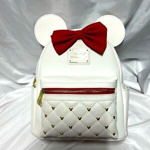 Loungefly Disney The Minnie Mouse Classic Series Mini Backpack-The Sweetheart